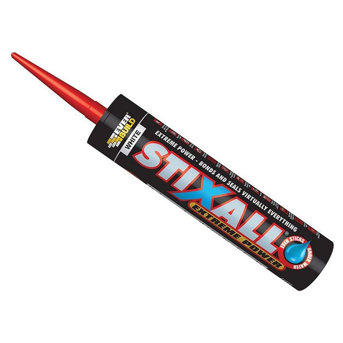 Everbuild Sika Stixall Extreme Power Cartridge Clear 290ml Everbuild Sika - Town Tools