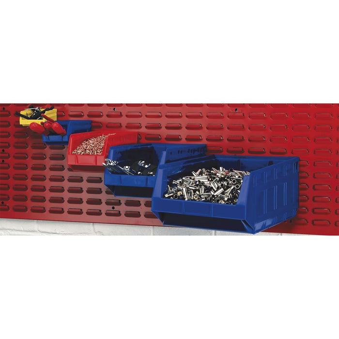 Sealey Plastic Storage Bin 210 x 355 x 165mm Blue Pack of 20 TPS4