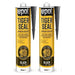 2x Upol Tiger Seal Black 310ml Polyurethane Adhesive Sealant TIG/NB New U-POL UPOL - Town Tools 