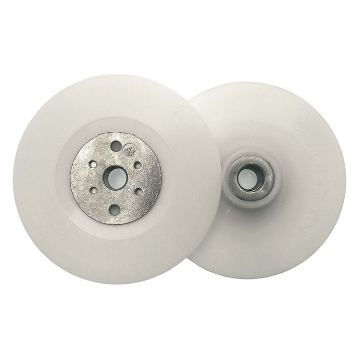 Flexipads World Class Angle Grinder Pad White 125mm (5in) M14 Flexipads World Class - Town Tools