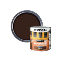 Ronseal 10 Year Woodstain Dark Oak 2.5 litre