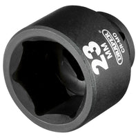 Draper Draper Hi-TORQ Impact Socket, 3/8" Sq. Dr., 23mm