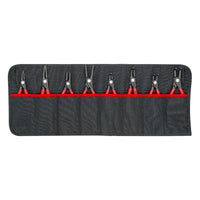 Knipex Tool Roll Circlip Plier Set, 8 Piece