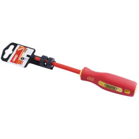 Draper Fully Insulated Plain Slot Screwdriver, 4 x 100mm - 952