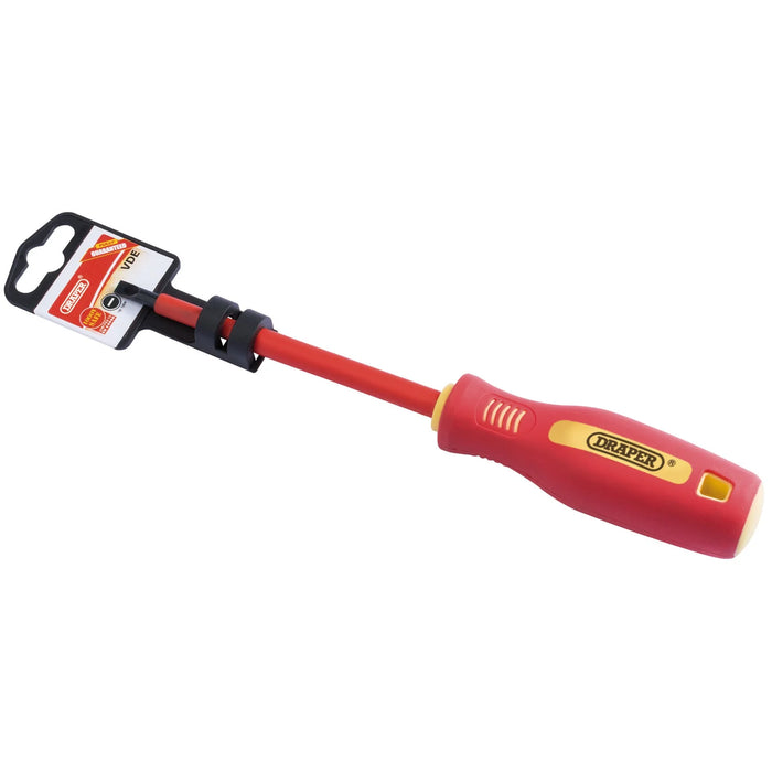 Draper Fully Insulated Plain Slot Screwdriver, 5.5 x 125mm - 952