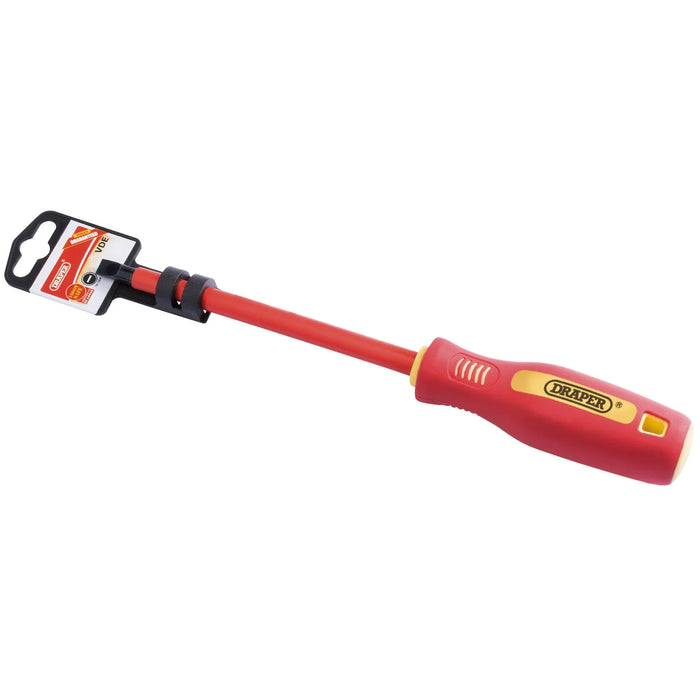 Draper Fully Insulated Plain Slot Screwdriver, 6.5 x 150mm - 952