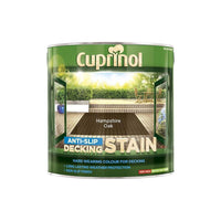 Cuprinol Anti-Slip Decking Stain Hampshire Oak 2.5 litre