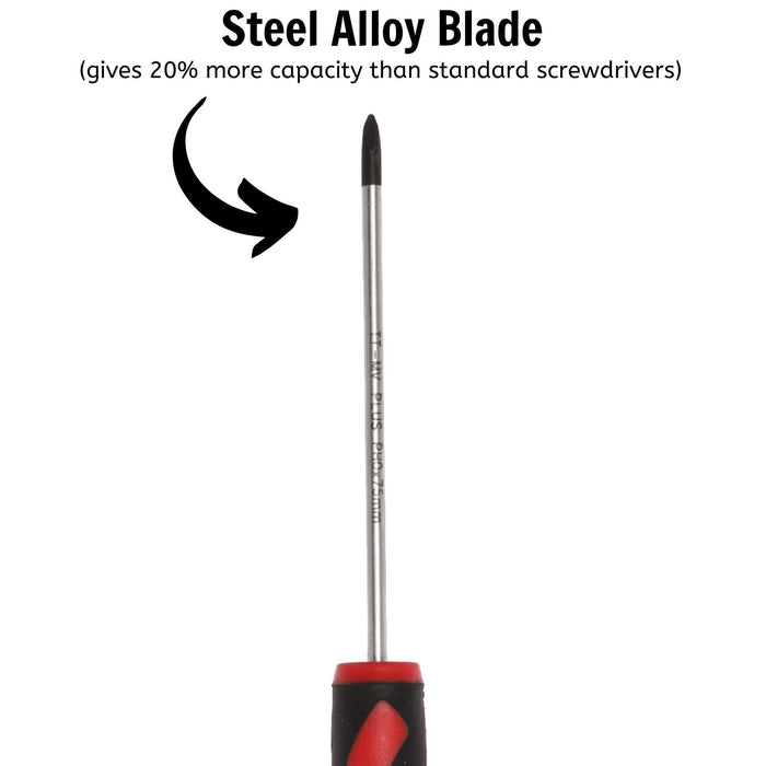 Teng Tools PH Screwdriver PH0 x 75mm S Teng Tools - Town Tools 