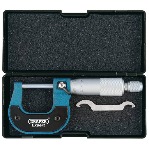 Draper Expert Metric External Micrometer, 0 - 25mm - PEM - image 1