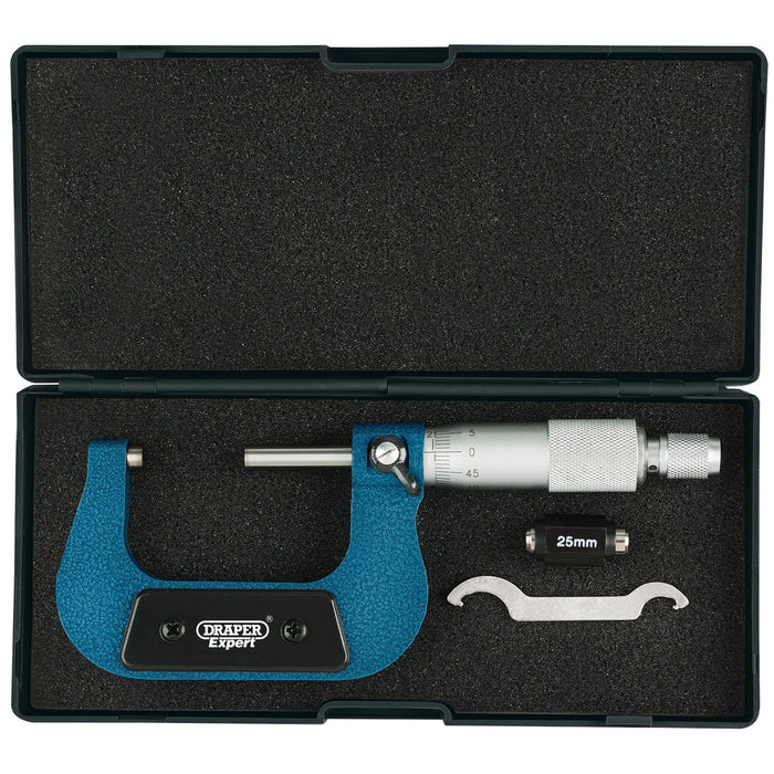 Draper Expert Metric External Micrometer, 25 - 50mm - PEM