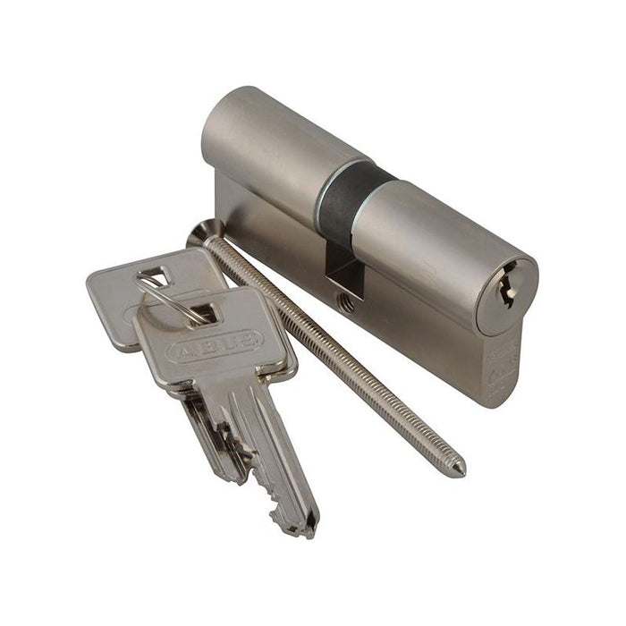 Abus Mechanical E60NP Euro Double Cylinder Nickel Pearl 35mm / 35mm Box ABUS Mechanical - Town Tools