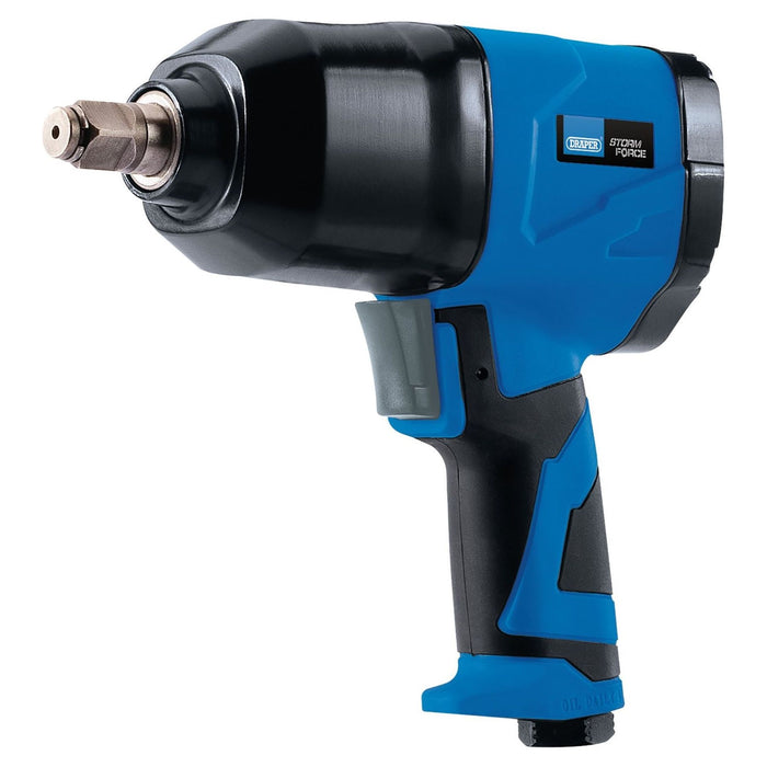 Draper Storm Force Air Impact Wrench with Composite Body, 1/2" Sq. Dr. Draper - Town Tools 