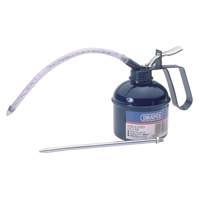 Draper Force Feed Oil Can, 500ml 21719 Draper - Town Tools 