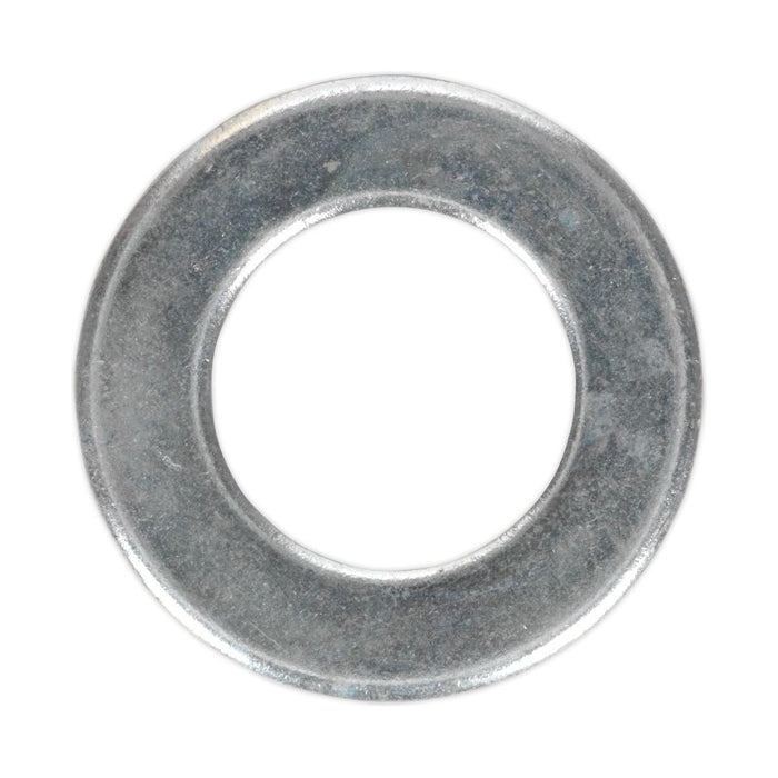 Sealey Flat Washer DIN 125 M16 x 30mm Form A Zinc Pack of 50 FWA1630 Sealey - Town Tools 