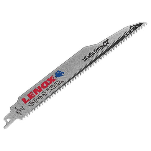 Lenox 956RCT DEMOLITION CT™ Reciprocating Saw Blade 230mm 6 TPI LENOX - Town Tools