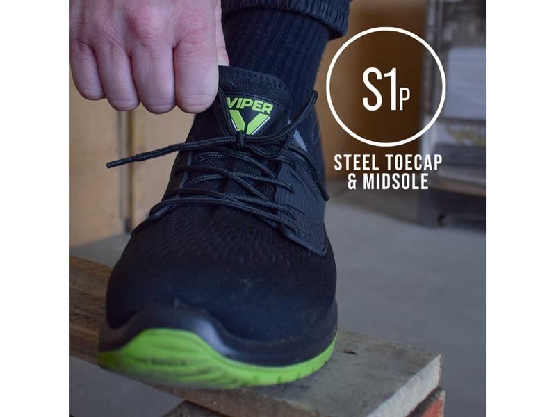 Scan Viper S1P Safety Trainers UK 4 EU 36-37 Scan - Town Tools