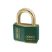 Abus Mechanical T84MB/40mm Green Rustproof Padlock ABUS Mechanical - Town Tools