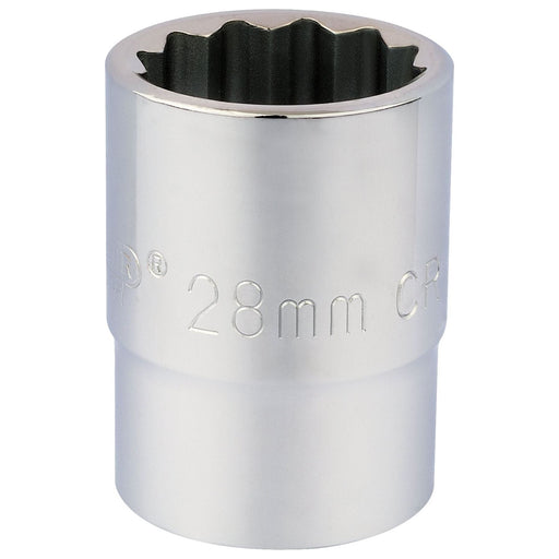 Draper 12 Point Socket, 3/4" Sq. Dr., 28mm 16697 Draper - Town Tools 