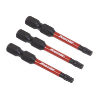 Sealey TRX-Star* T20 Impact Power Tool Bits 50mm 3pc AK8242
