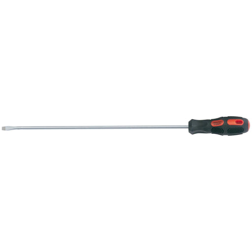 Draper Plain Slot Flared Tip Long Reach Screwdriver, 6 x 450mm 40802 Draper - Town Tools 