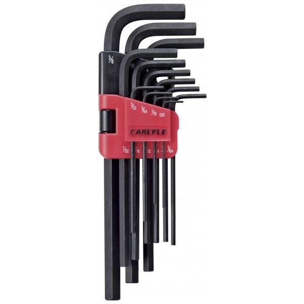 Carlyle Hand Tools Hex Key Set - Long - SAE Caryle Tools - Town Tools 