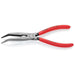 Knipex Bent Snipe Nose Side Cutting Pliers PVC Grip 200mm (8in) Knipex - Town Tools