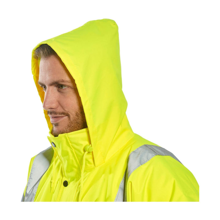 Portwest Hi-Vis Traffic Jacket - Yellow - X Large