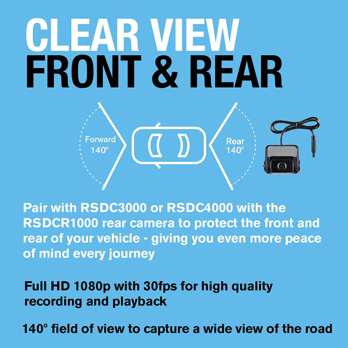 Ring Rear View Car Camera HD 1080p for use With Smart Dash Camera Models Ring Automotive - Town Tools 