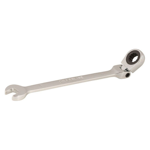 Silverline Flexible Head Ratchet Spanner 8mm Silverline - Town Tools 