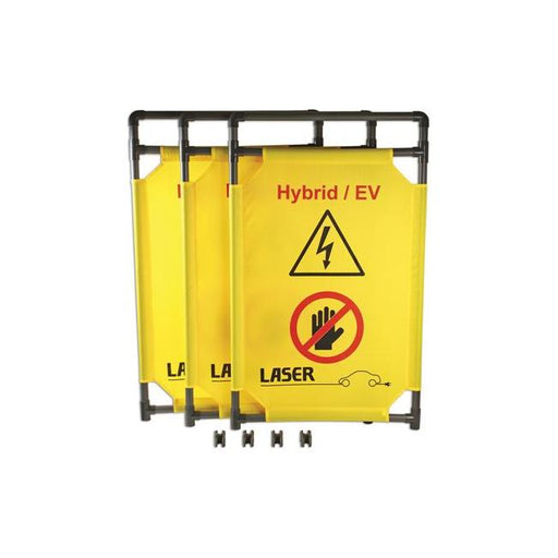 Laser Hybrid/EV Folding Safety Barrier 8000 Laser - Town Tools 