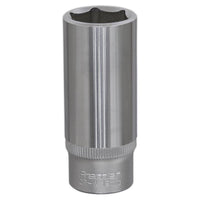 Sealey WallDrive Socket 19mm Deep 3/8"Sq Drive S3819D