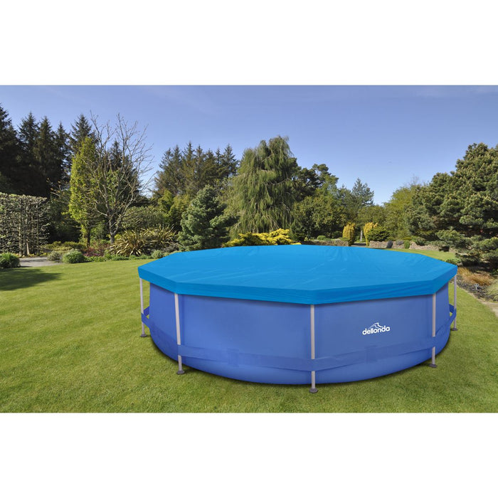 Dellonda Swimming Pool Top Cover with Rope Ties for DL20 DL41