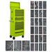 Superline PRO Tool Chest Combination 14 Drawer with 1179pc Tool Kit - Green Superline Pro - Town Tools 