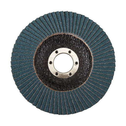 Silverline Zirconium Flap Disc 115mm 60 Grit Silverline - Town Tools 