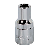 Sealey WallDrive Socket 5mm 1/4"Sq Drive Fully Polished SP1405