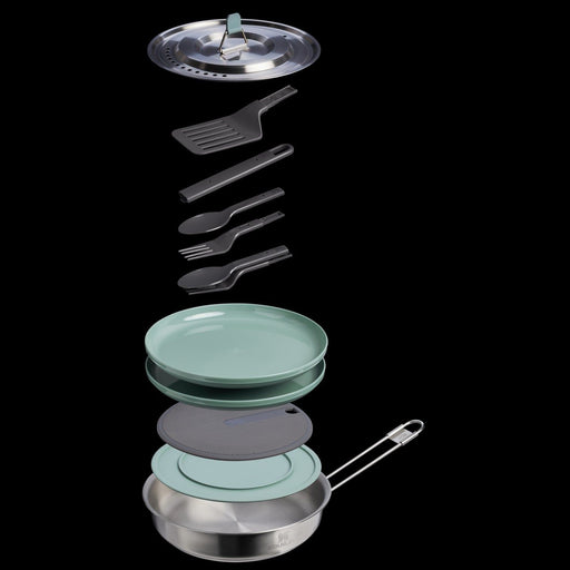 Stanley Wildfare Core Fry Pan Cookset Shale/Charcoal Stanley - Town Tools