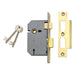 Union 2277 3 Lever Mortice Sashlock Polished Brass 77.5mm 3in Box UNION - Town Tools