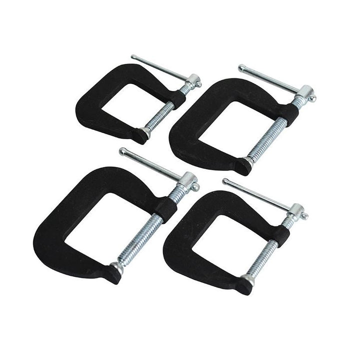 Faithfull Forged Mini Clamp Set, 4 Piece Faithfull - Town Tools