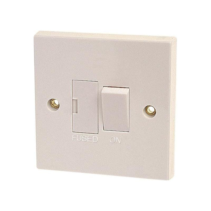 Dencon Switched Fused Spur without Pilot Lamp 13A Dencon - Town Tools