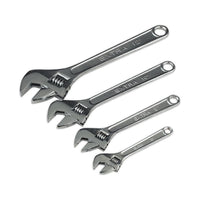 Sealey Adjustable Wrench Set 4pc 150 200 250 & 300mm S0449