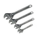 Sealey Adjustable Wrench Set 4pc 150 200 250 & 300mm S0449 Siegen by Sealey - Town Tools 