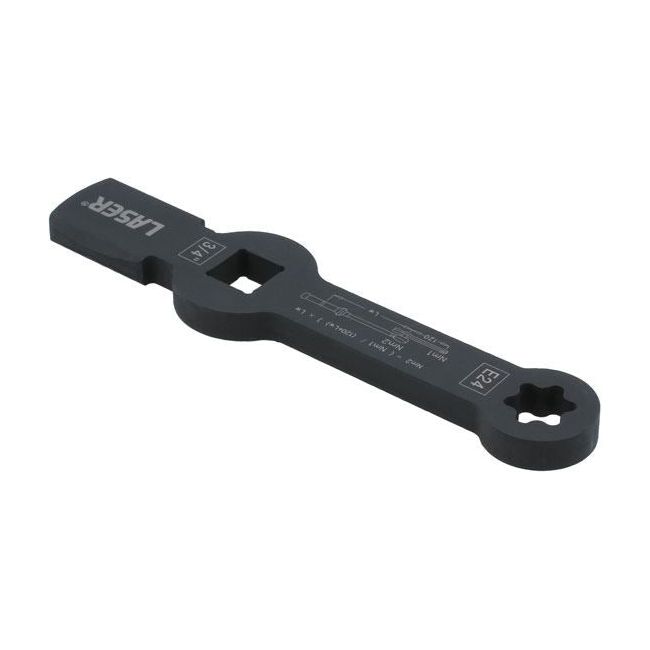 Laser Brake Caliper Wrench E24 - HGV 8343 Laser - Town Tools 