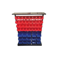 Connect 47 Storage Bin System with Bins and Metal Rack 36998