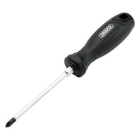 Draper Phillips Hard Grip Screwdriver, PH1 x 100mm