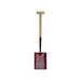 Faithfull Solid Socket Shovel Square No.2 T-Handle Faithfull - Town Tools