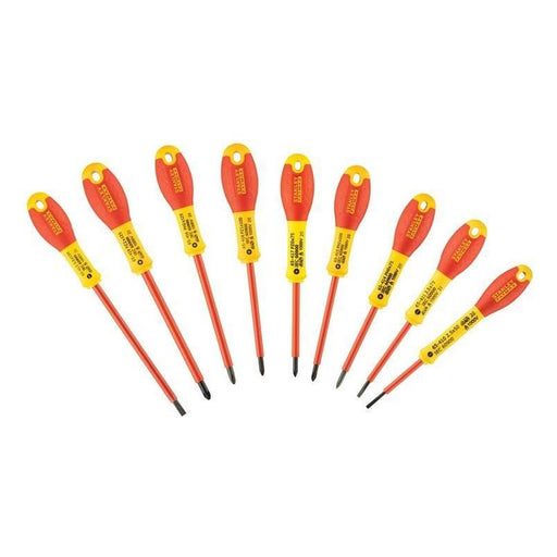 Stanley® Hand Tools FatMax® VDE Insulated Screwdriver Set, 10 Piece STANLEY® Hand Tools - Town Tools