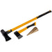 Roughneck Wood Cutting & Splitting Set (Mail Order Box) 3 Piece Roughneck - Town Tools