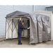 Sealey Extending Steel Garage Extension 2.5 x 4.5 x 2.5m FGE01 Sealey - Town Tools 