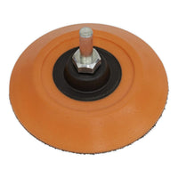 Sealey Hook-and-Loop Backing Pad75mm 6mm Shaft PTC75HLM