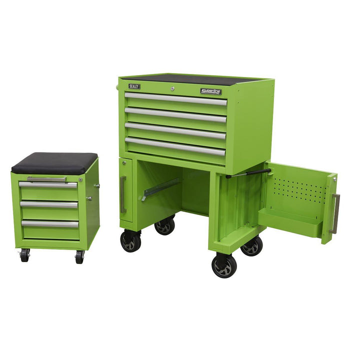 Sealey Rollcab 3 Drawer & Utility Seat AP556CSHV Sealey - Town Tools 